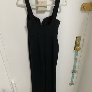 NBD black jumpsuit